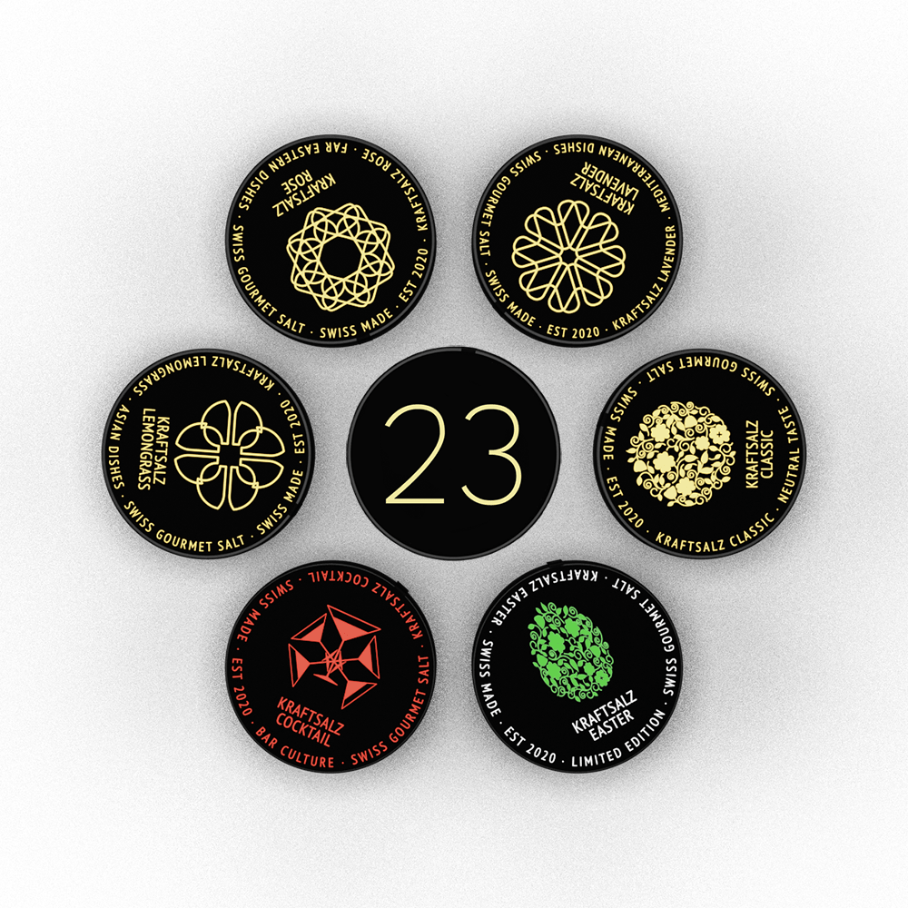 Kraftsalz Special Edition '25, limited to 99 units. All six varieties of Kraftsalz in a strictly limited Special Edition & Kraftsalz Christmas 2025!